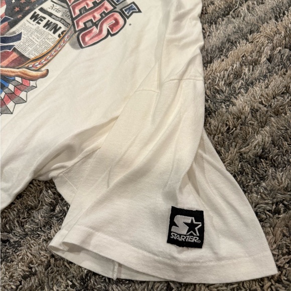 Vintage 90s Starter New York Yankees MLB Shirt 2XL - Picture 2 of 7